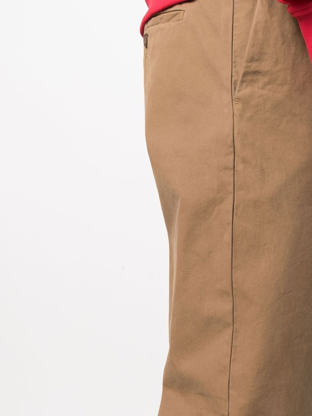 straight-leg chino trousers - 5