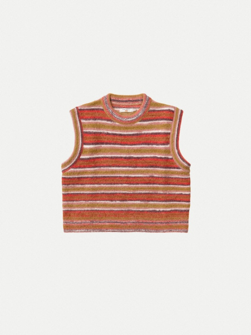 Kimmy Vest Striped Multi 1
