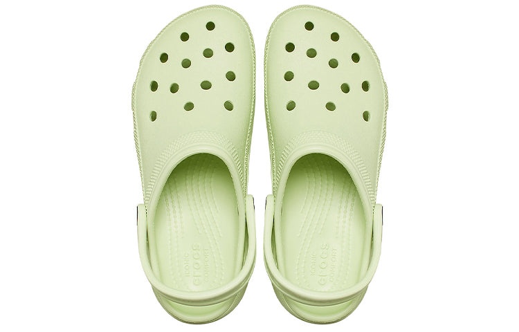 (WMNS) Crocs Classic Platform Clog 'Celery' 206750-335 - 5