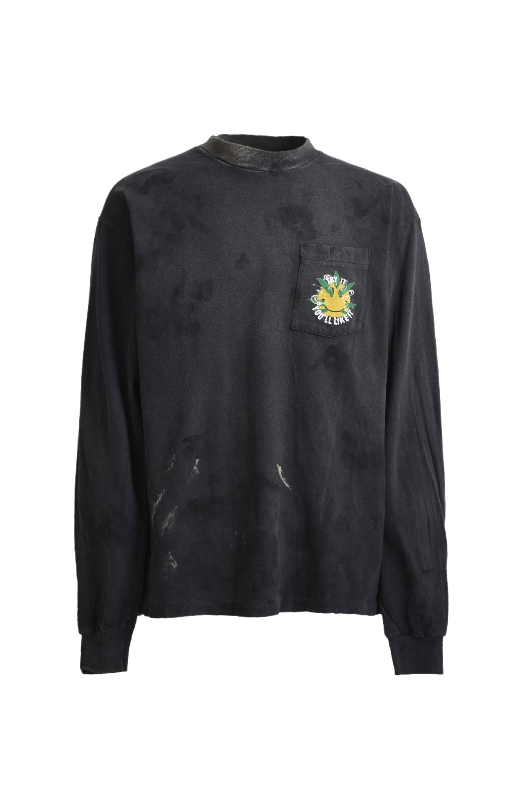 Readymade L/S T-SHIRT SNAKE BLK | REVERSIBLE