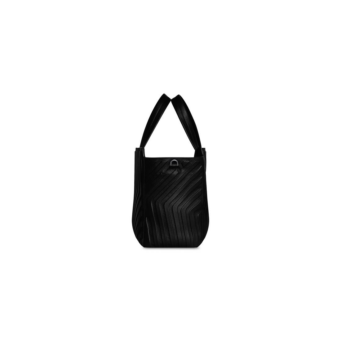 Men's Car Medium East-west Tote Bag in Black - 3