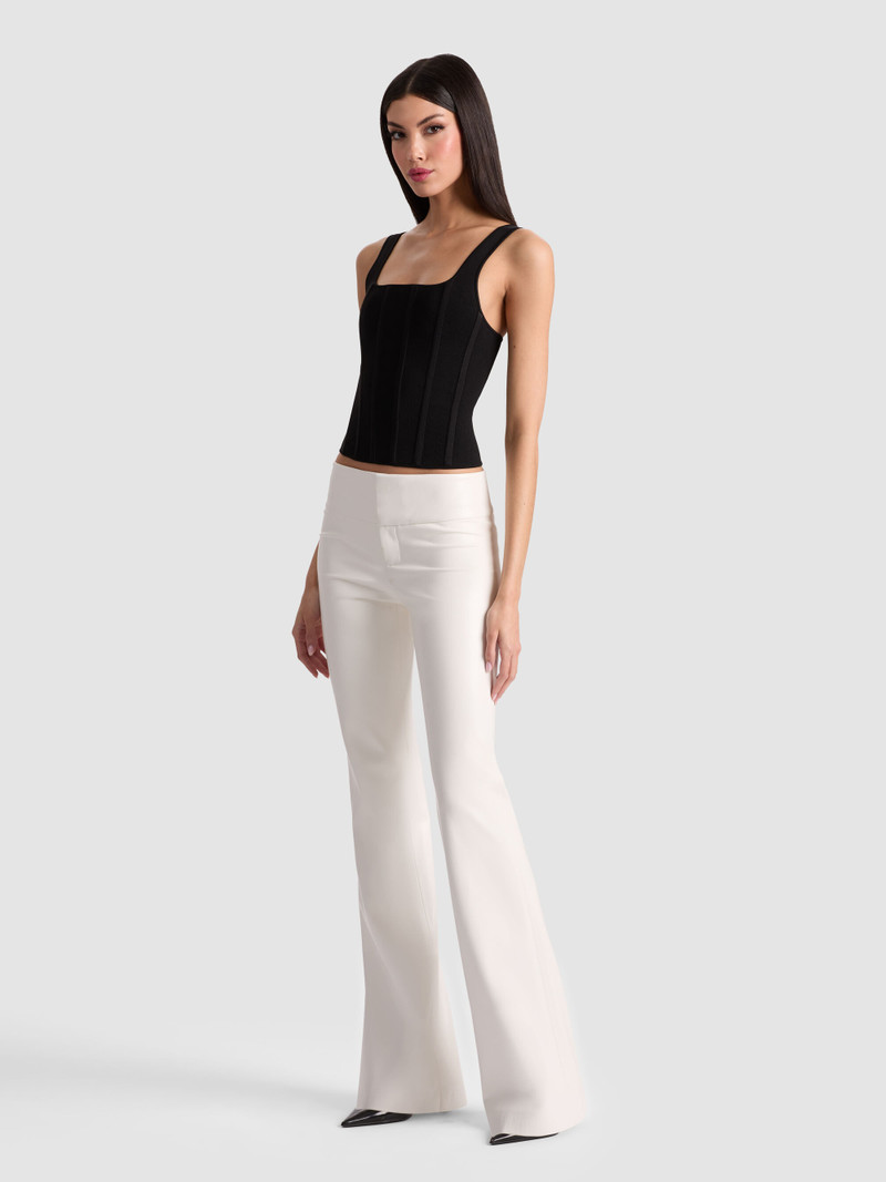 OLIVIA VEGAN BOOTCUT PANT 5
