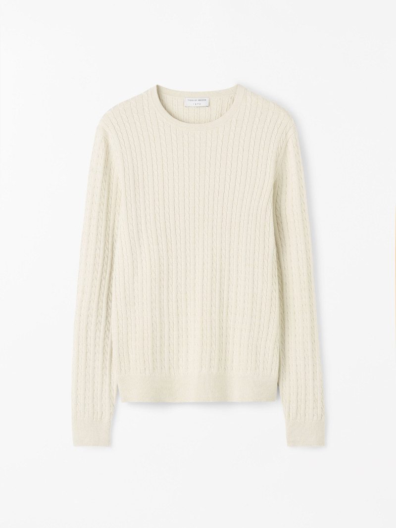 Connor Cable Knitted Crewneck 1