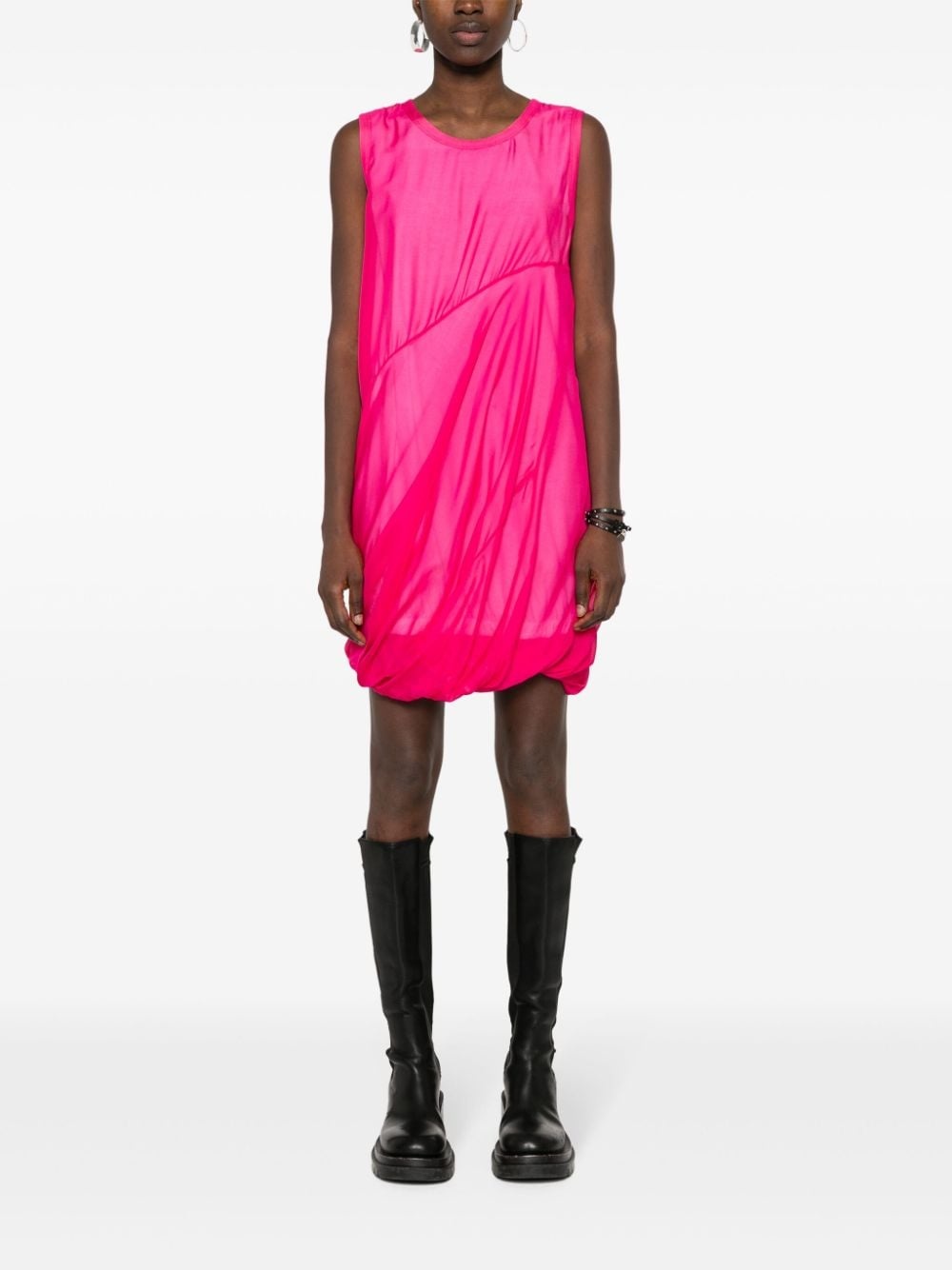 silk mini dress - 2