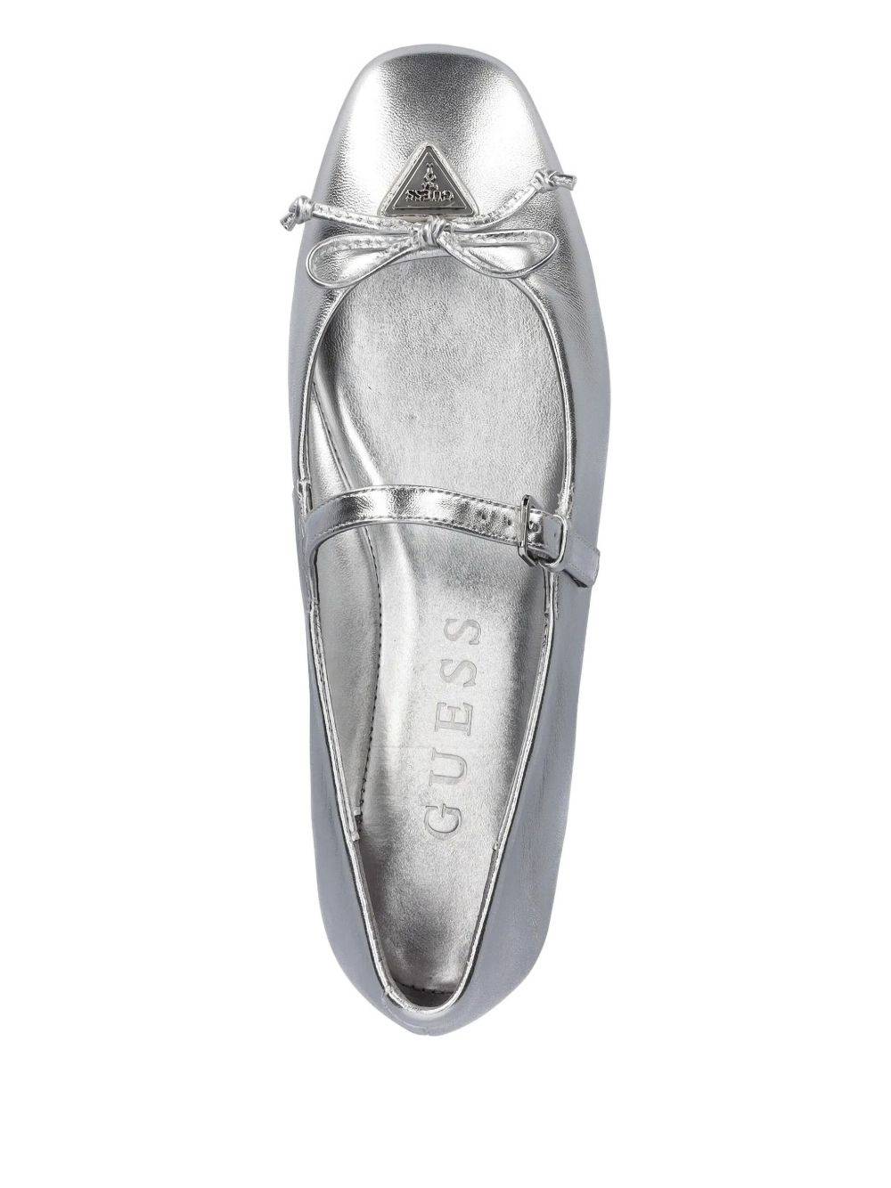 bow-embellished buckle ballet flats - 3
