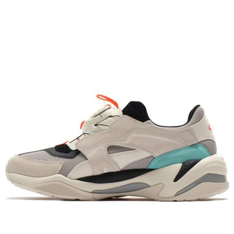 PUMA THUNDER DISC Casual Lifestyle Sneakers Shoes 'Creamwhite Black' 369355-07 - 1