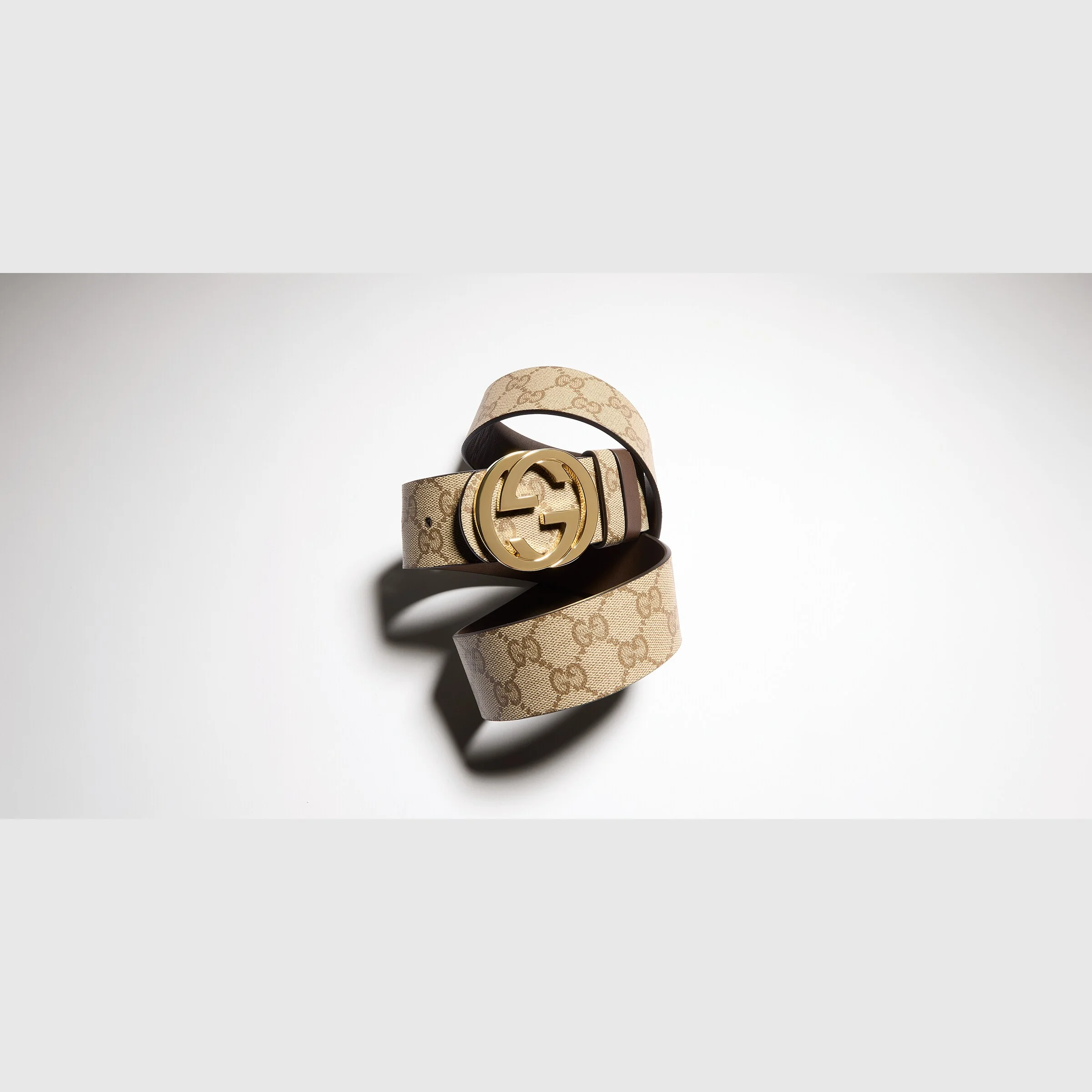 Reversible belt with Interlocking G buckle - 1