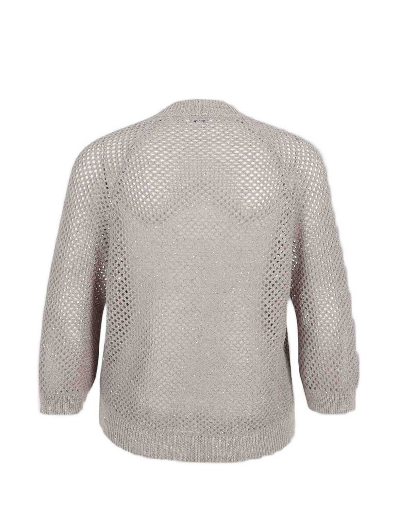PESERICO open-knit sweater outlook