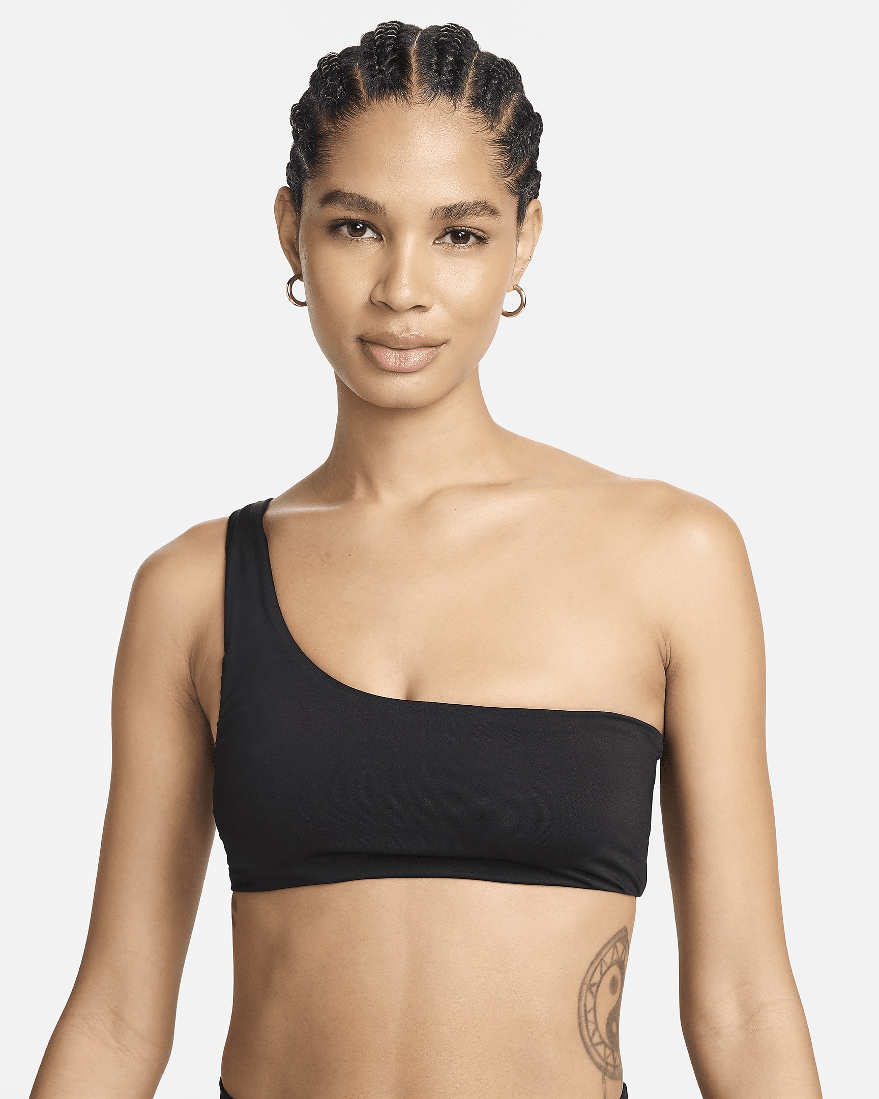 Nike Women's Swim Essential Asymmetrical Bikini Top - 1