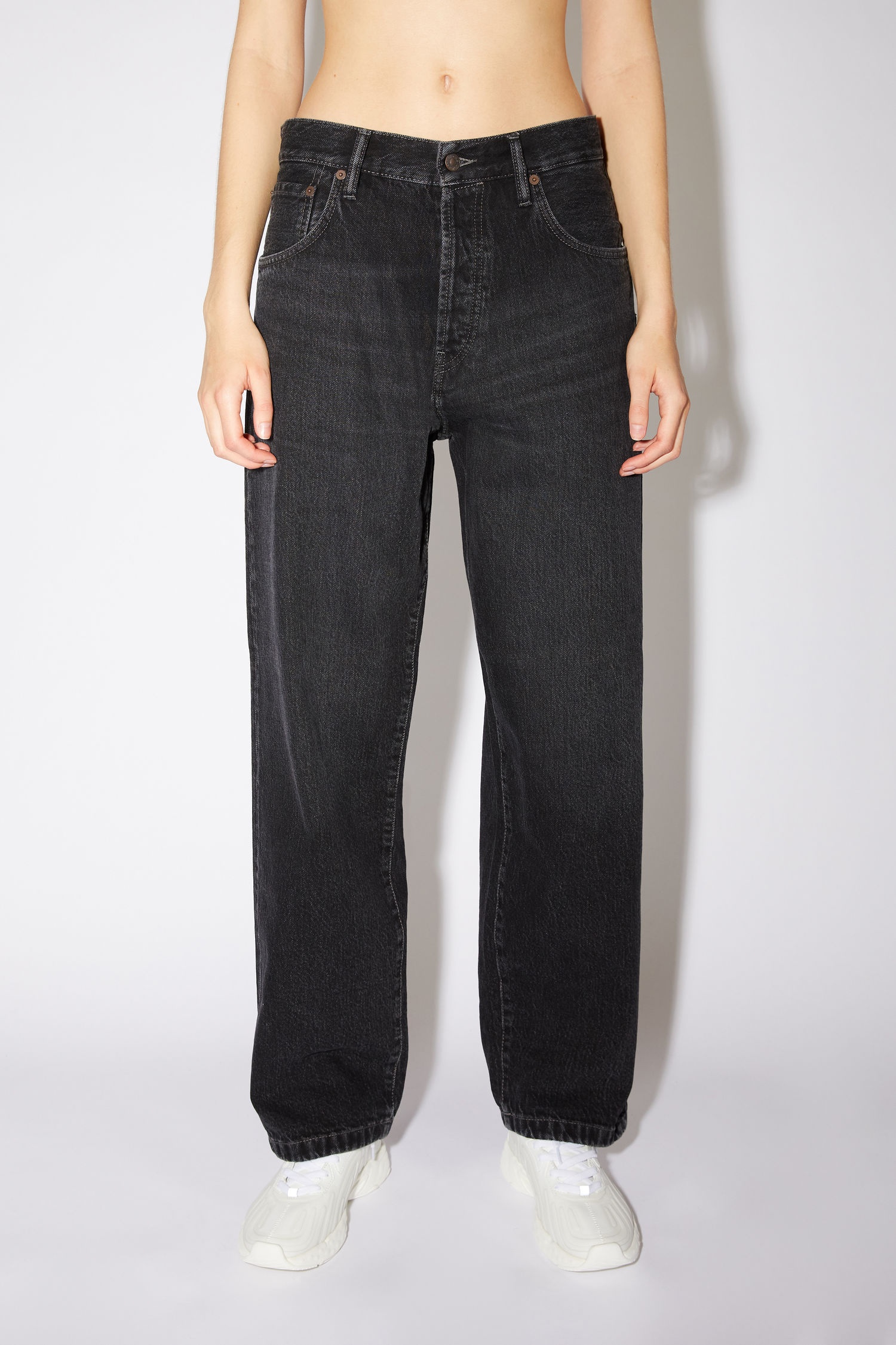 Loose fit jeans - Black - 4