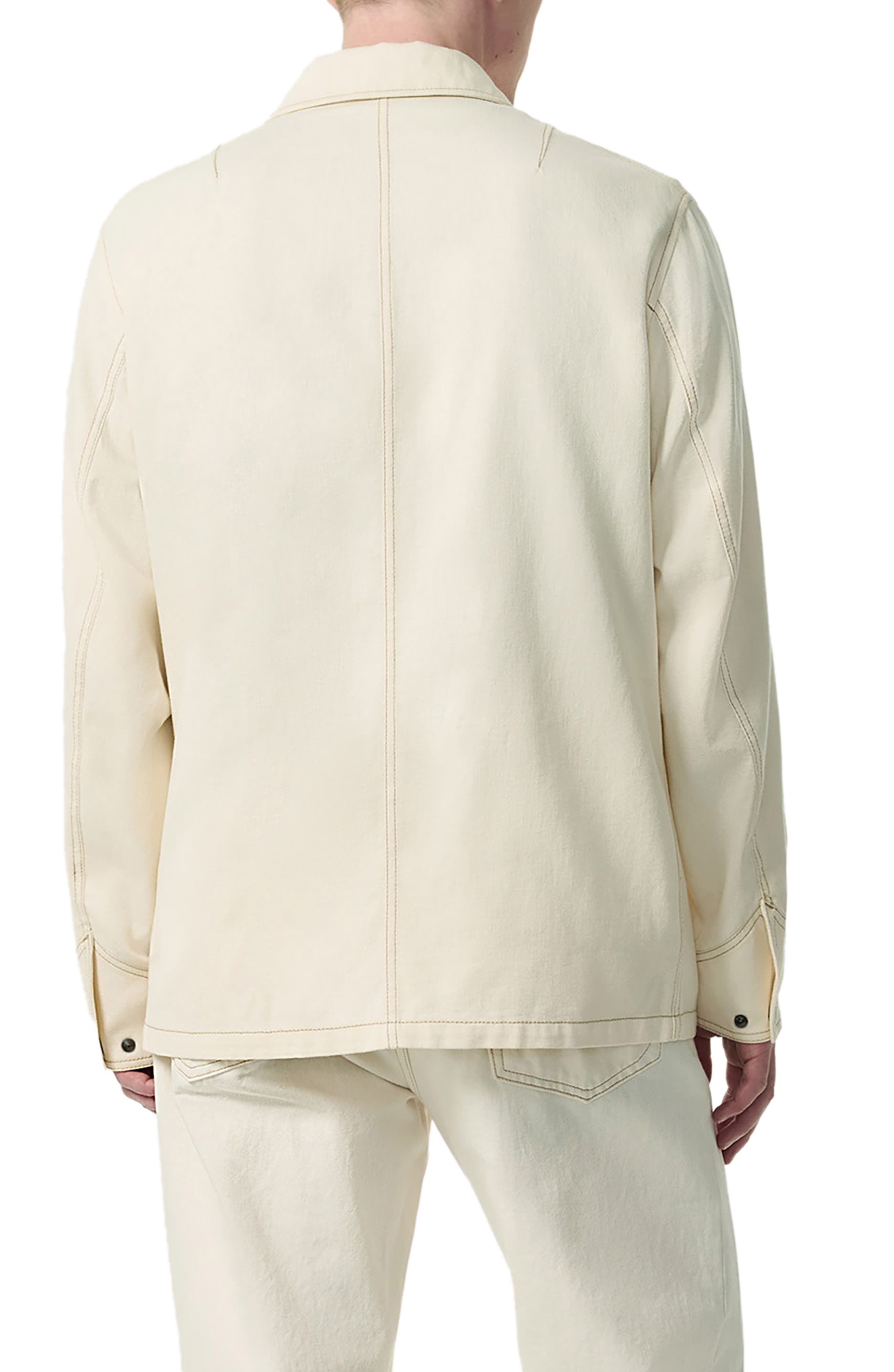 rag & bone Graham Denim Chore Jacket in Ecru at Nordstrom - 2