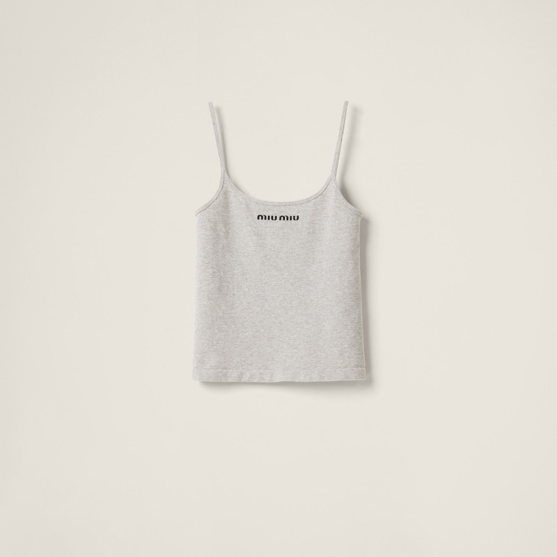 Seamless mélange top 1