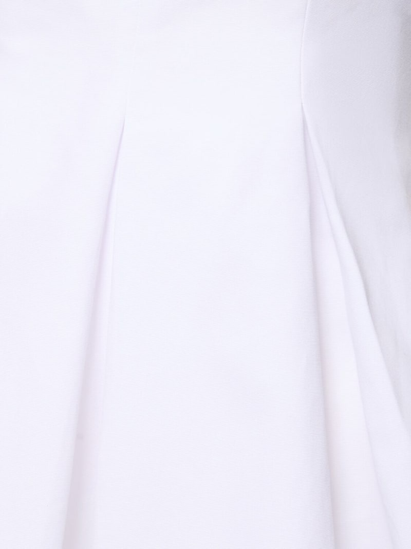 Joli cotton blend mini dress - 4