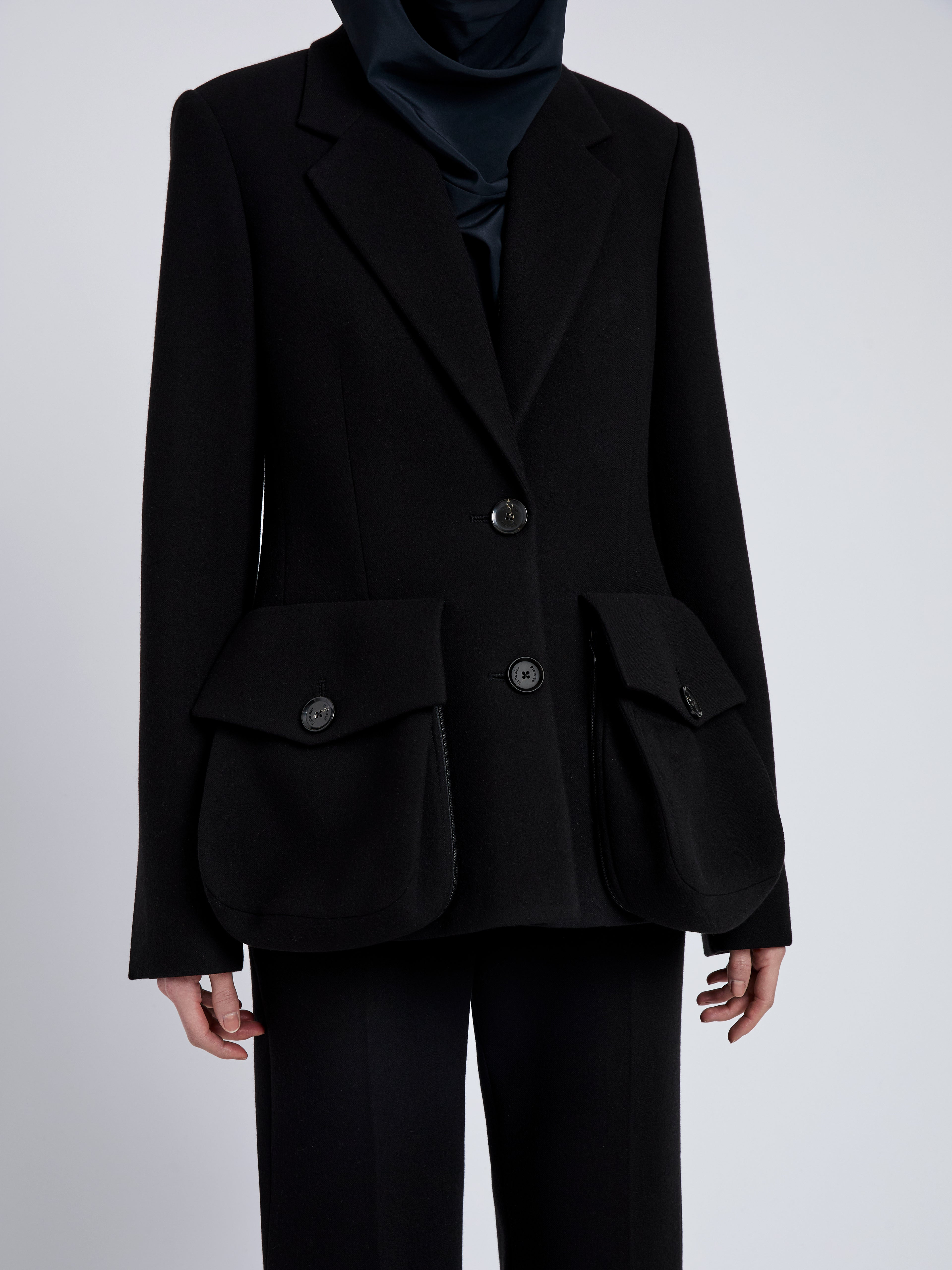 Silva Jacket in Wool Scuba - 6