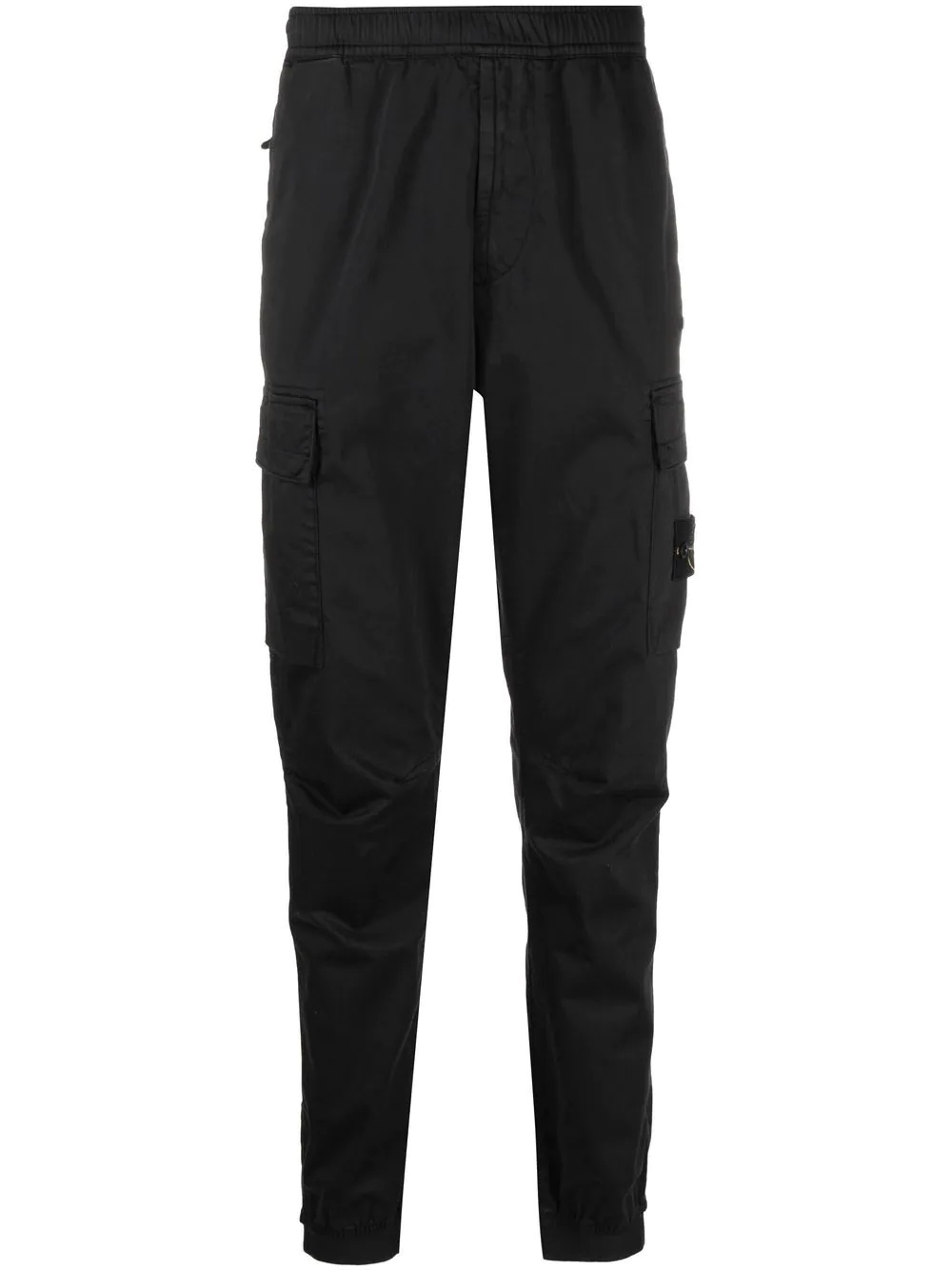 Compass-patch cargo trousers - 1