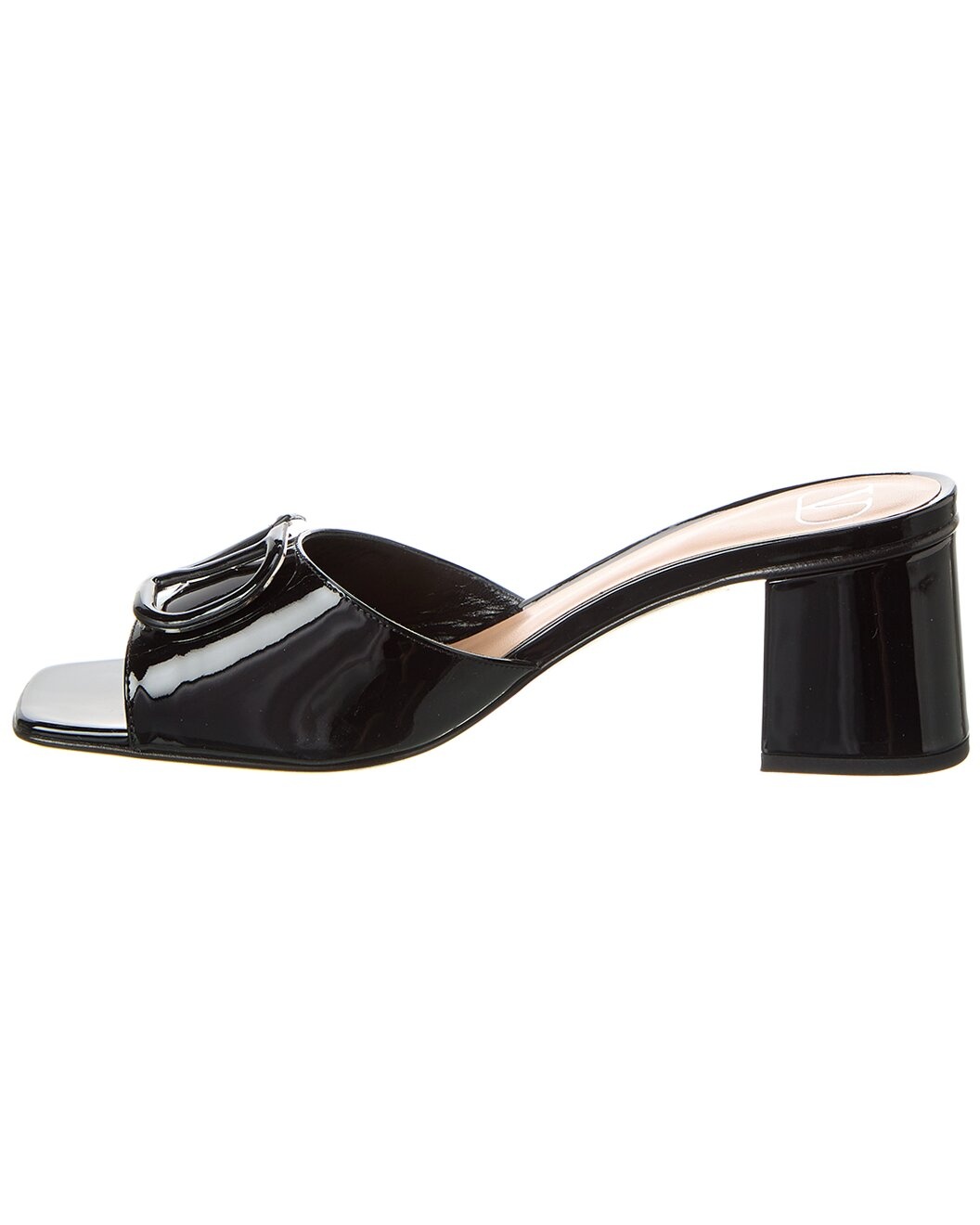 Valentino VLogo 60 Patent Sandal - 2