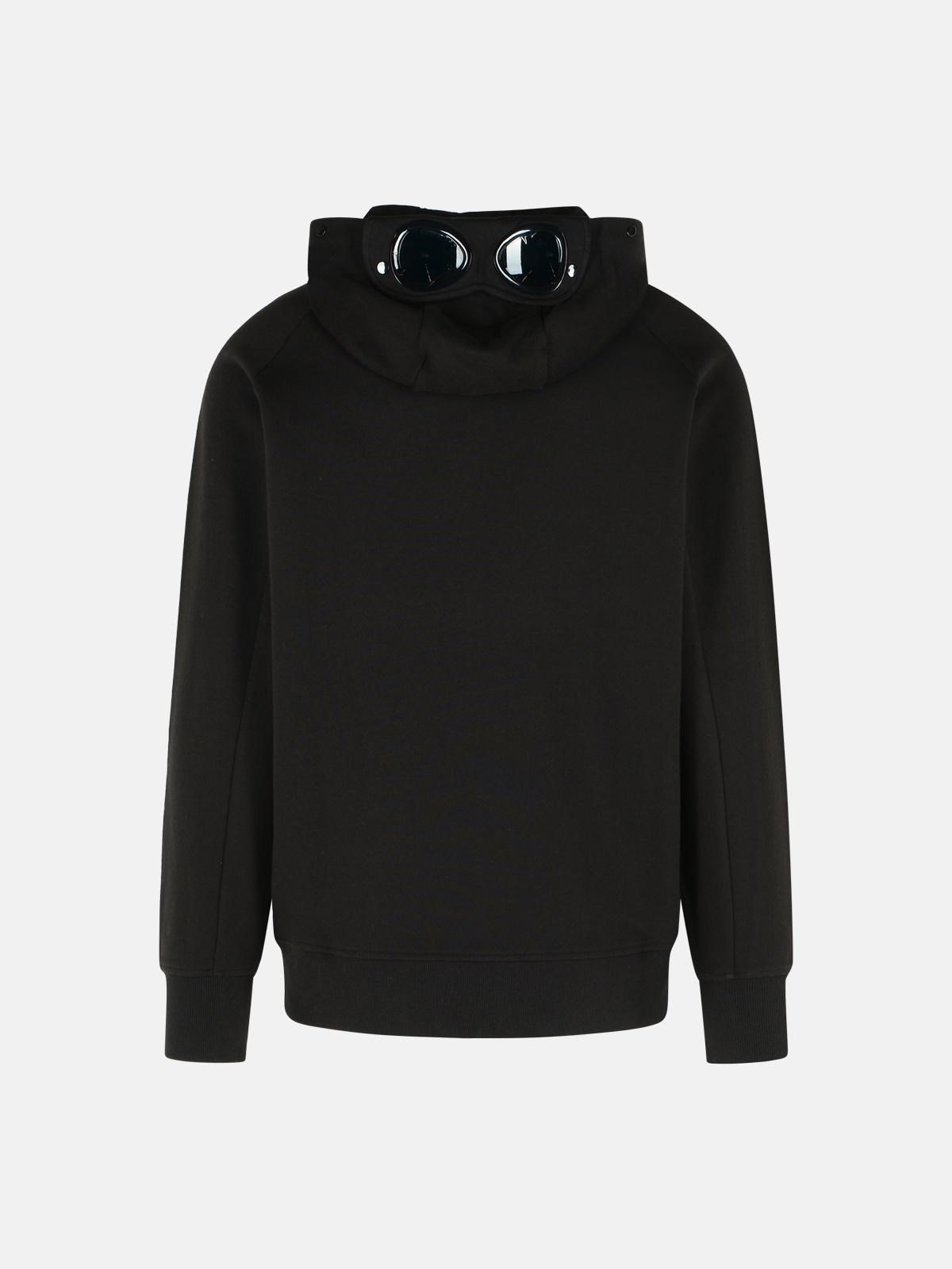 BLACK COTTON SWEATSHIRT - 3