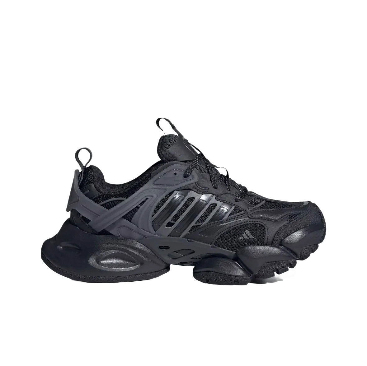 adidas adidas XLG Runner Deluxe 'Black Grey' JR3086 | REVERSIBLE