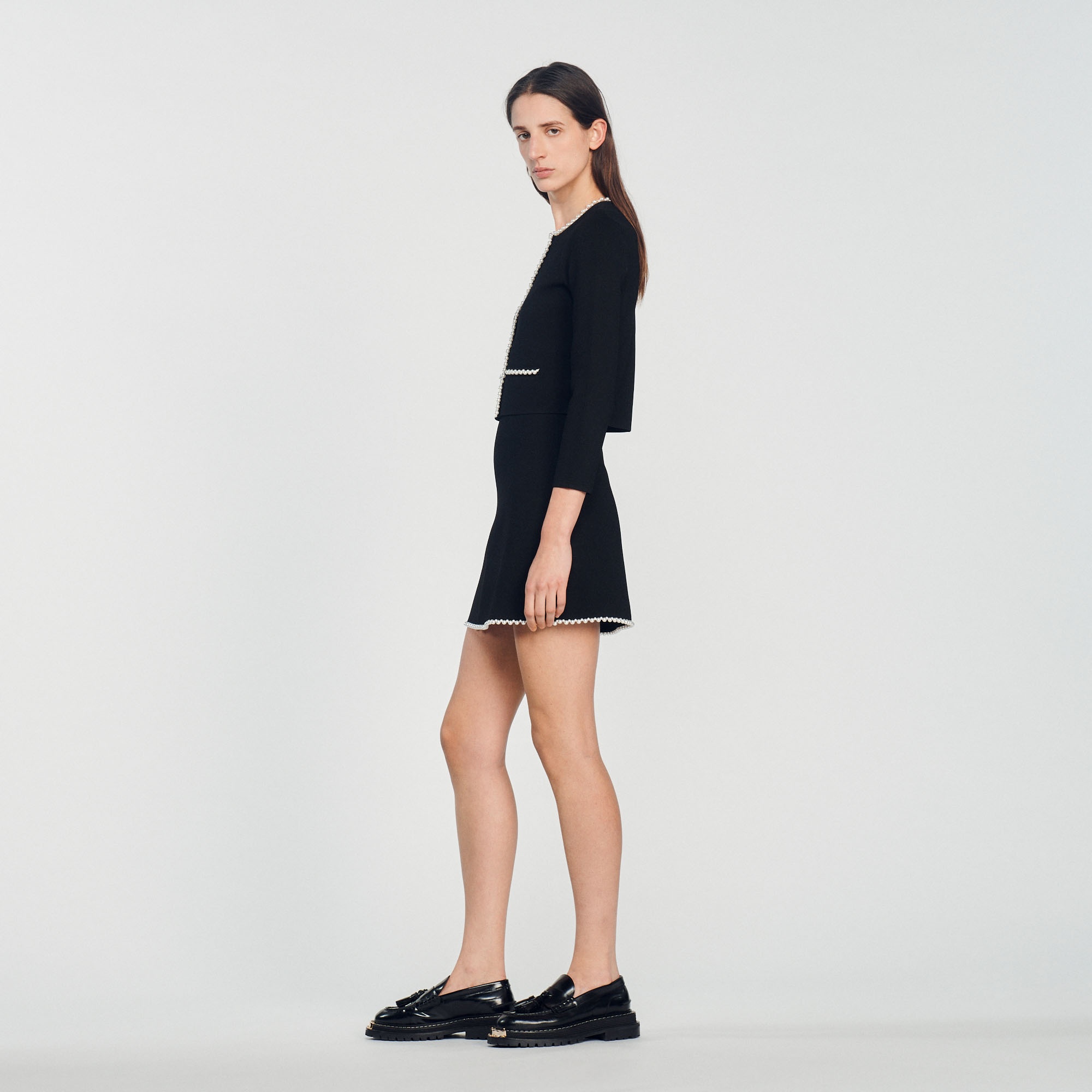 Beaded knit cardigan - 7