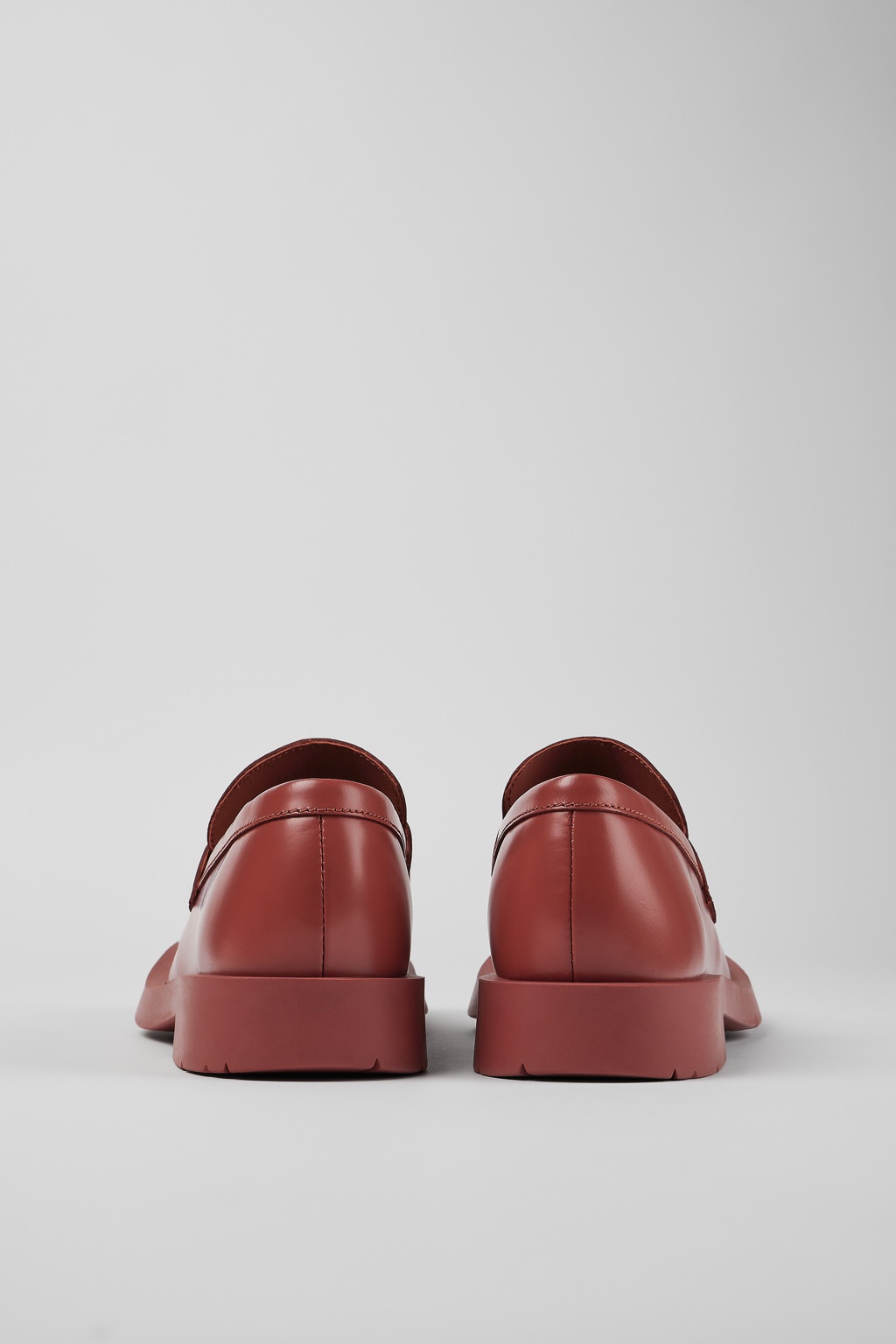 Red Leather Moccasin - 3