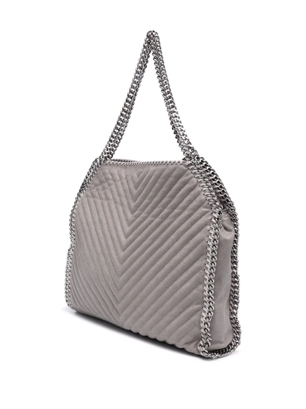 Falabella chevron-quilted tote bag - 3