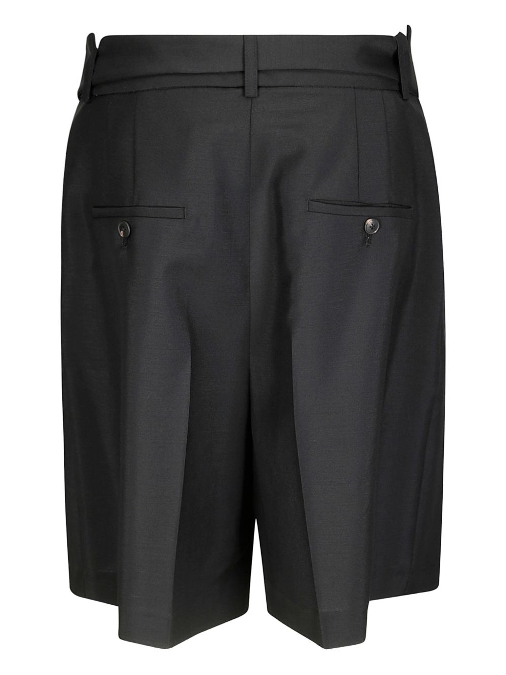 paperbag-waist shorts - 2