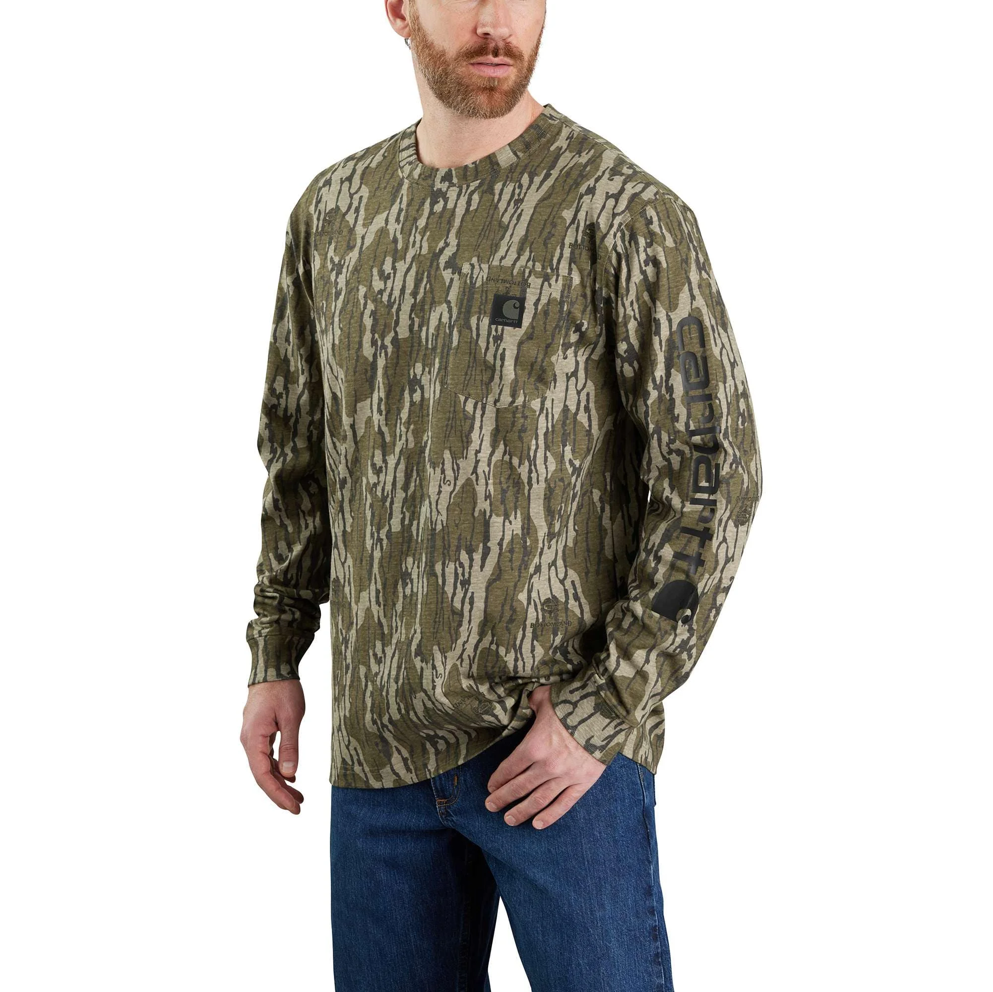 Dearborn Loose LS Camo T-Shirt - 1