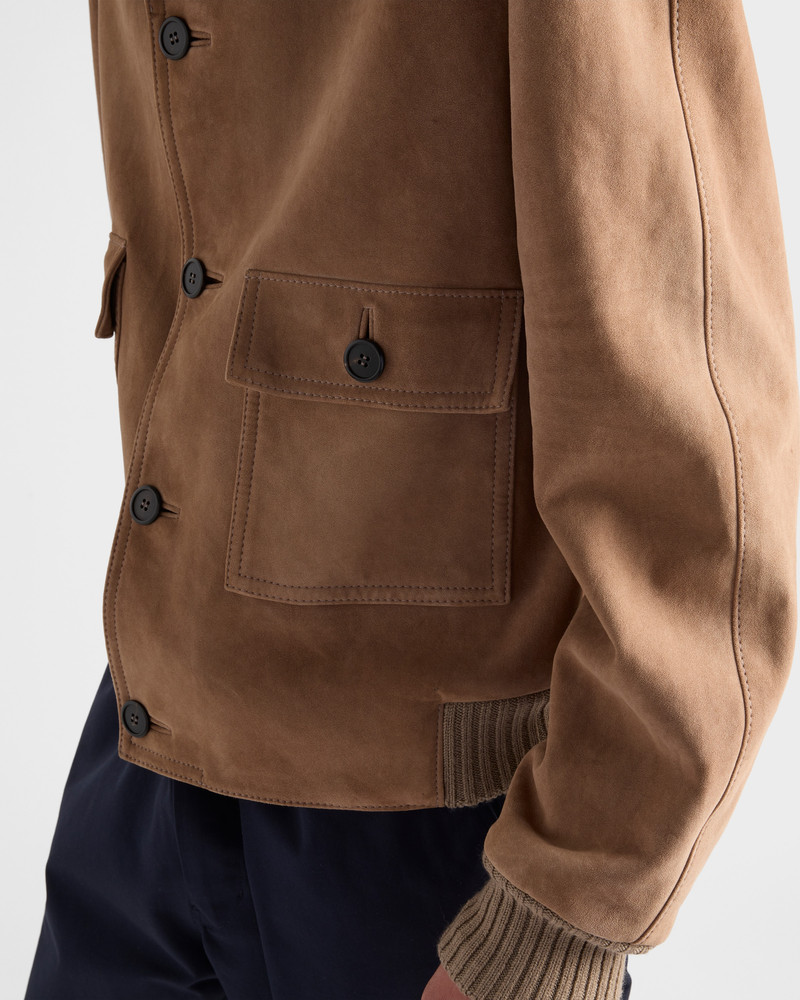 Suede bomber jacket 4