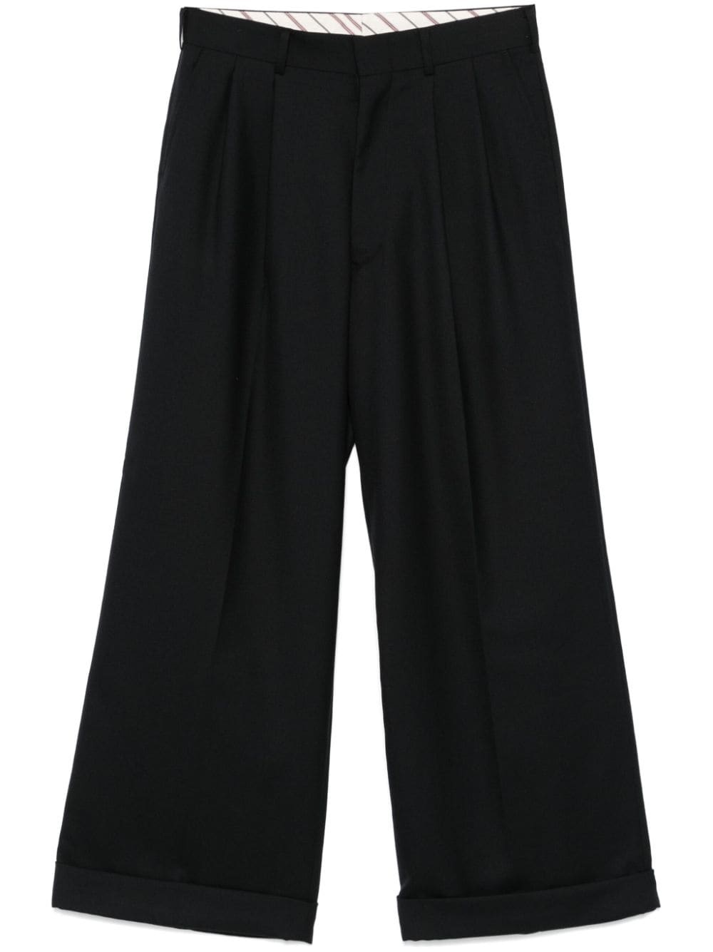 pleated trousers - 1