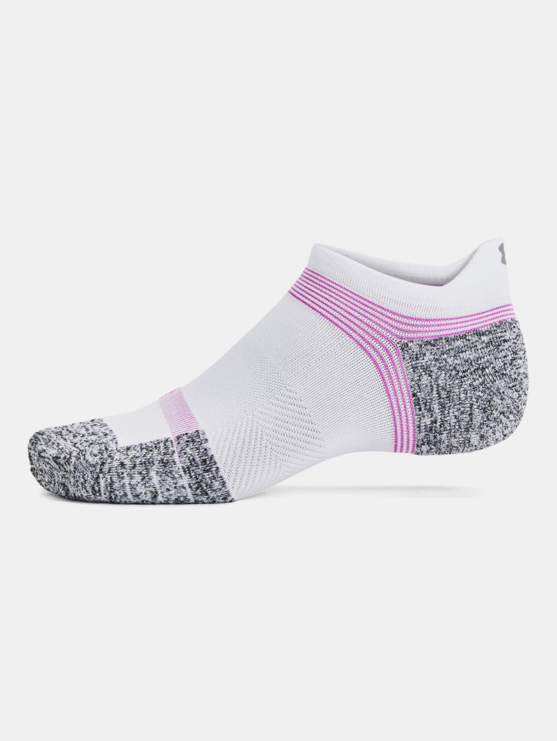 Unisex UA ArmourDry® Run Cushion 3-Pack No Show Socks 4