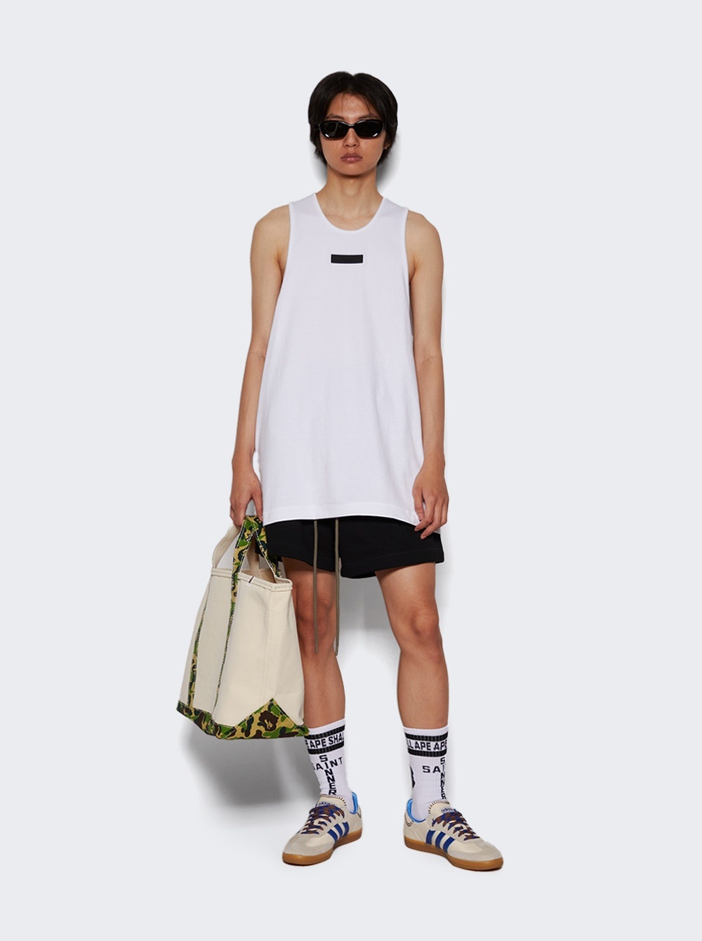 X A Bathing Ape Large Tote Bag Camouflage - 3