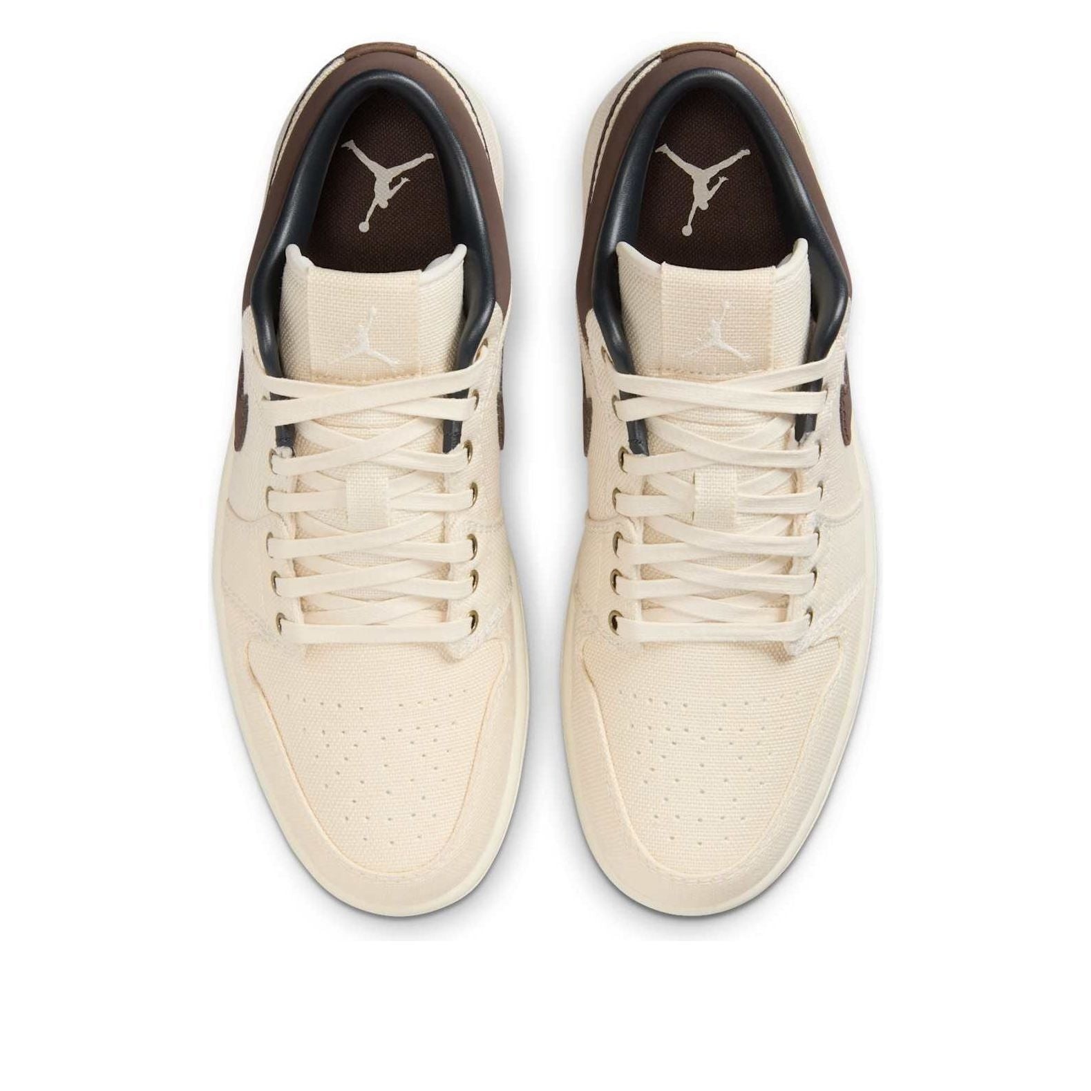Air Jordan 1 Low Premium 'Pale Ivory Off Noir Baroque Brown' IB8058-110 - 4