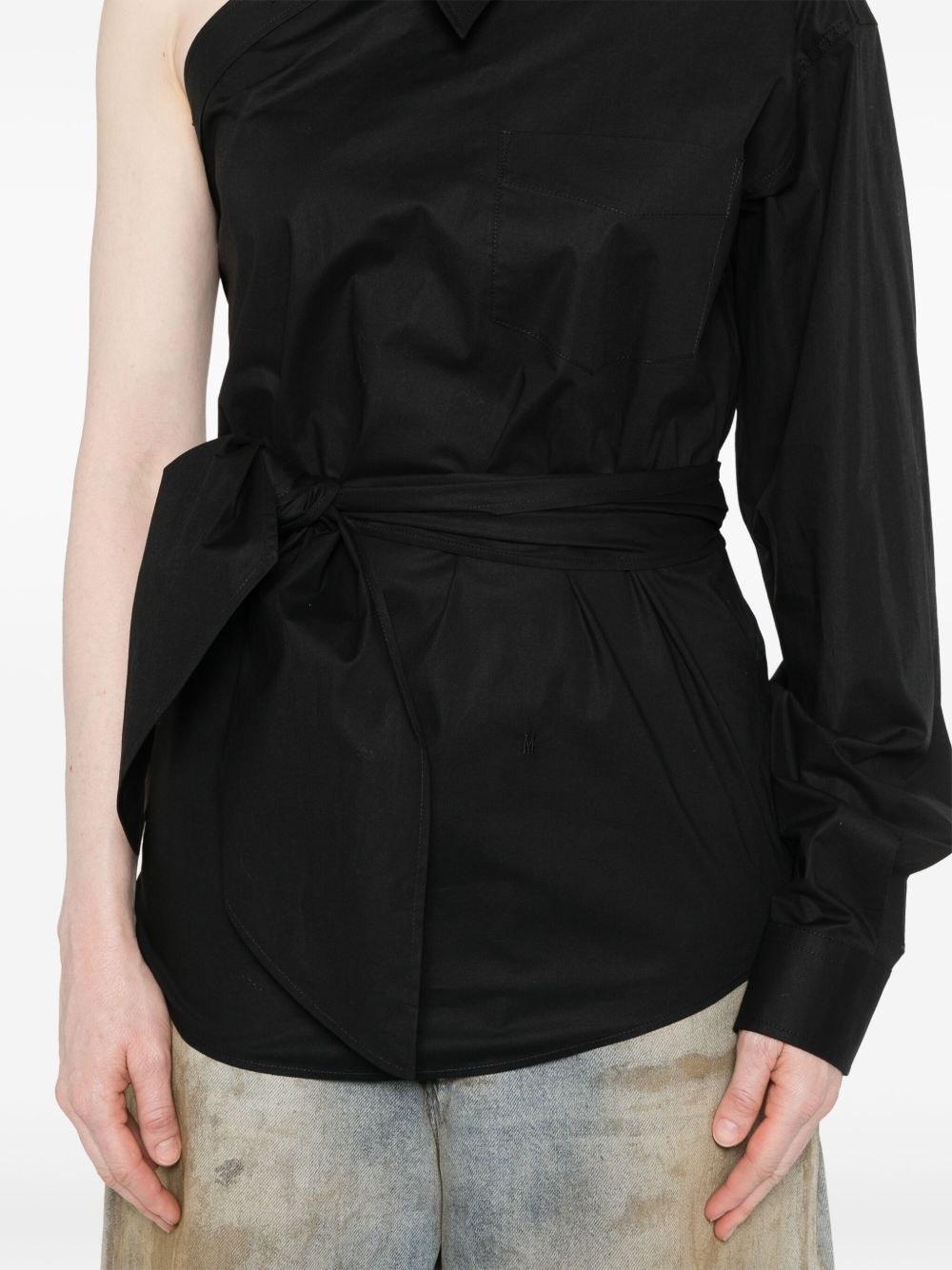 asymmetric shirt - 5