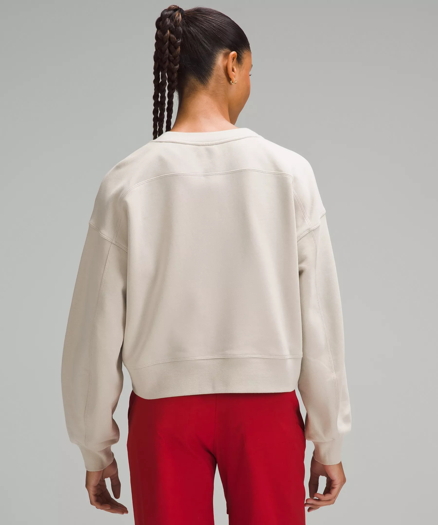 Team Canada Perfectly Oversized Cropped Crew *CPC Logo - 3