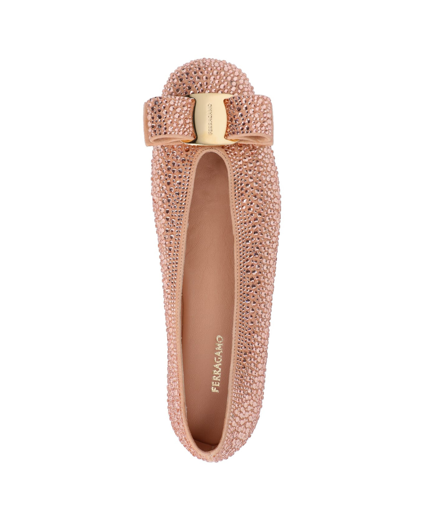 Ballet Flats With Rhinestones - 5
