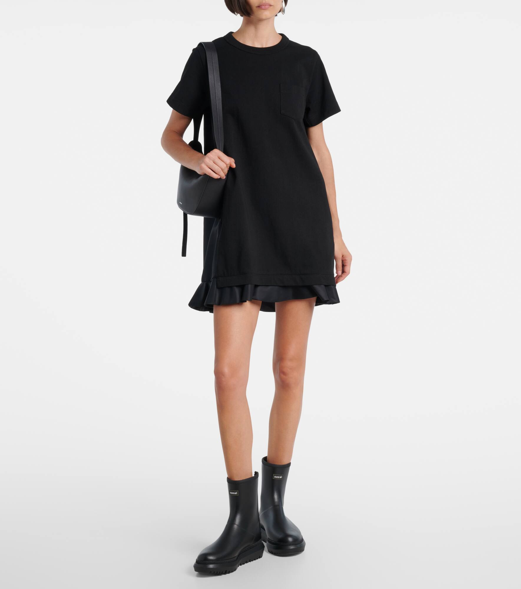 Ruffled cotton minidress - 2