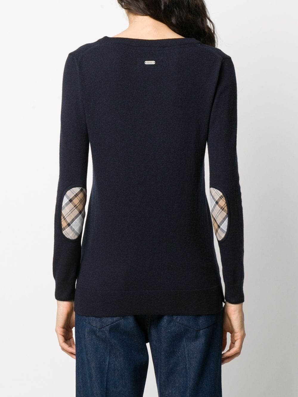 elbow-patch jumper - 4