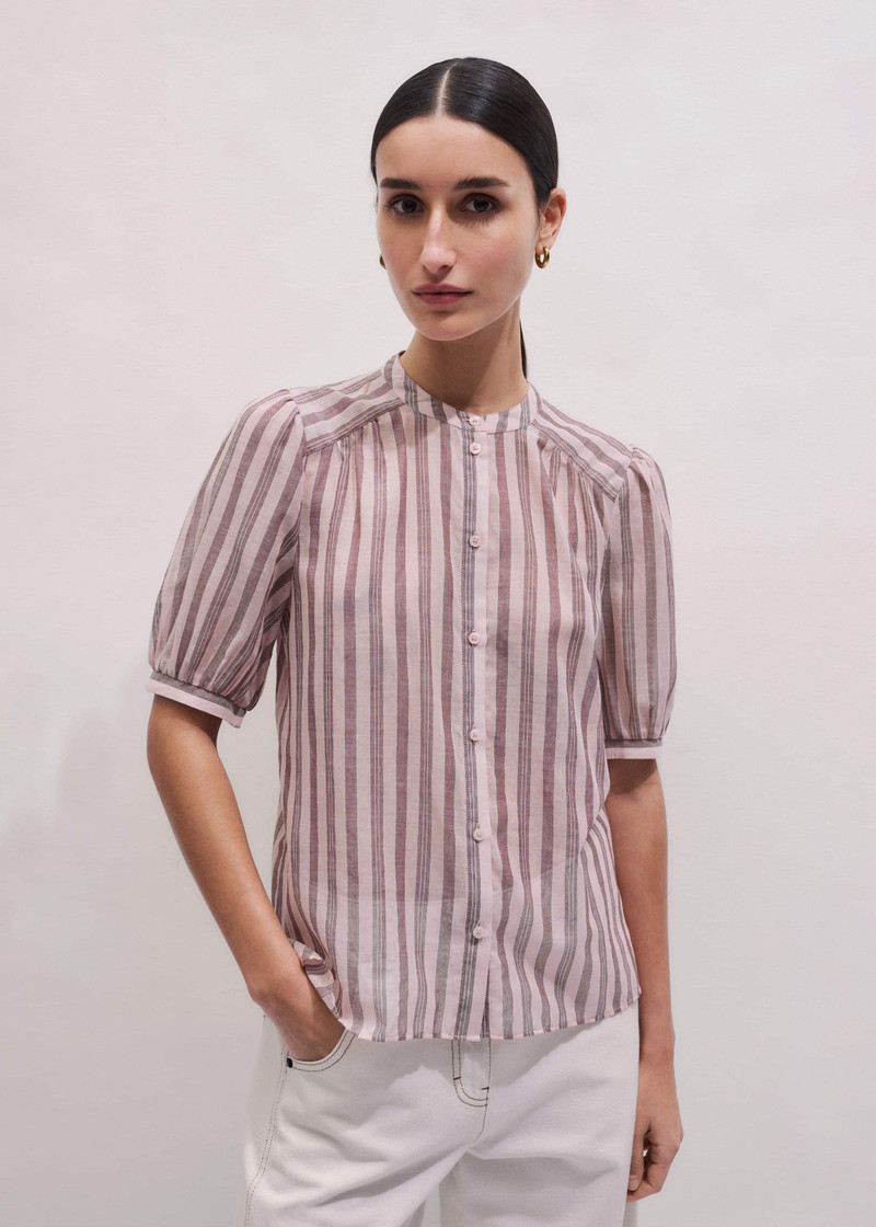 Soft Stripe Blouse 5