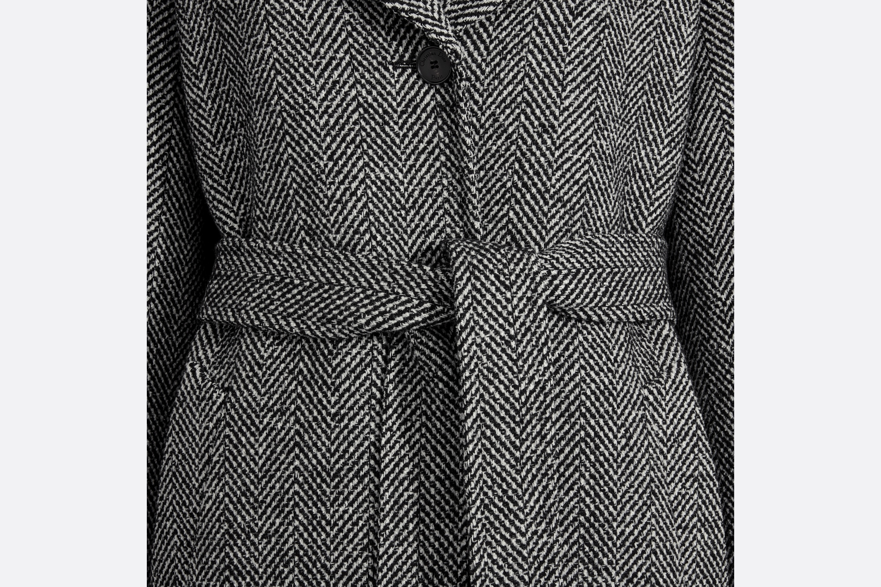 Coat with Belt - 3