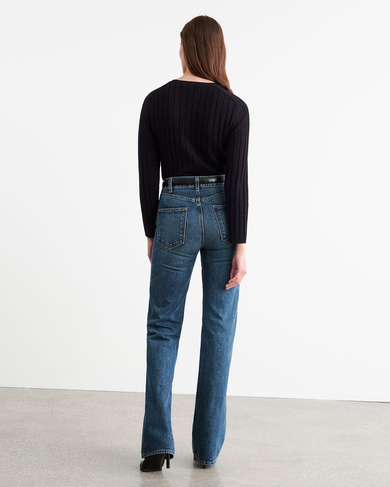 Alise Silk Knit Sweater - 5