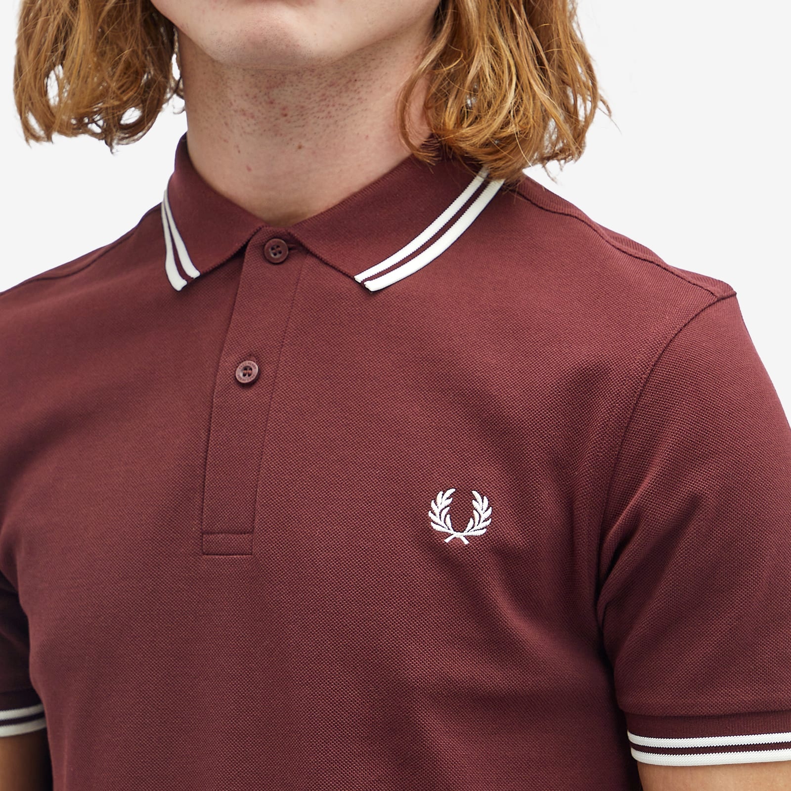 Comme des Garçons SHIRT x Fred Perry Tipped Back Print Polo - 5