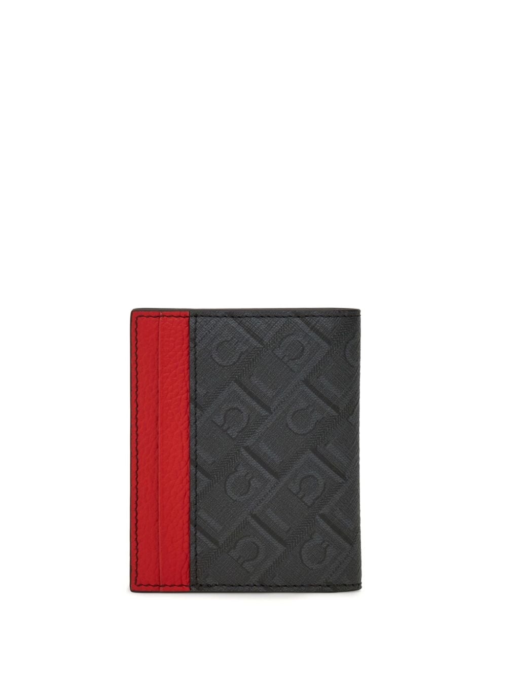 bi-fold leather cardholder - 2