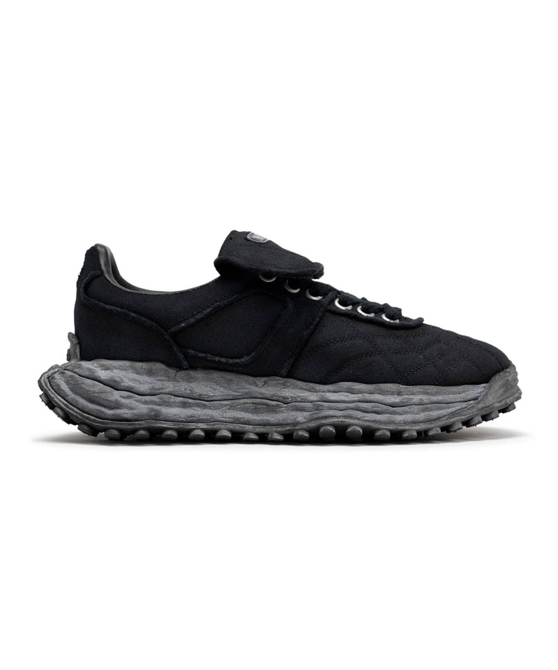 "SCOTT" OG Sole Vintage Effect Embroidered Canvas Low-top Sneaker 13