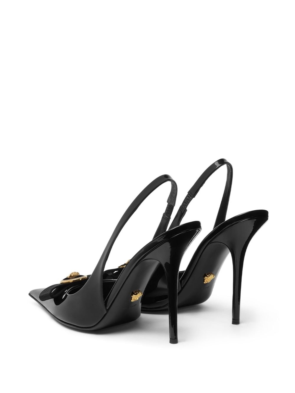 Gianni 120mm leather pumps - 3