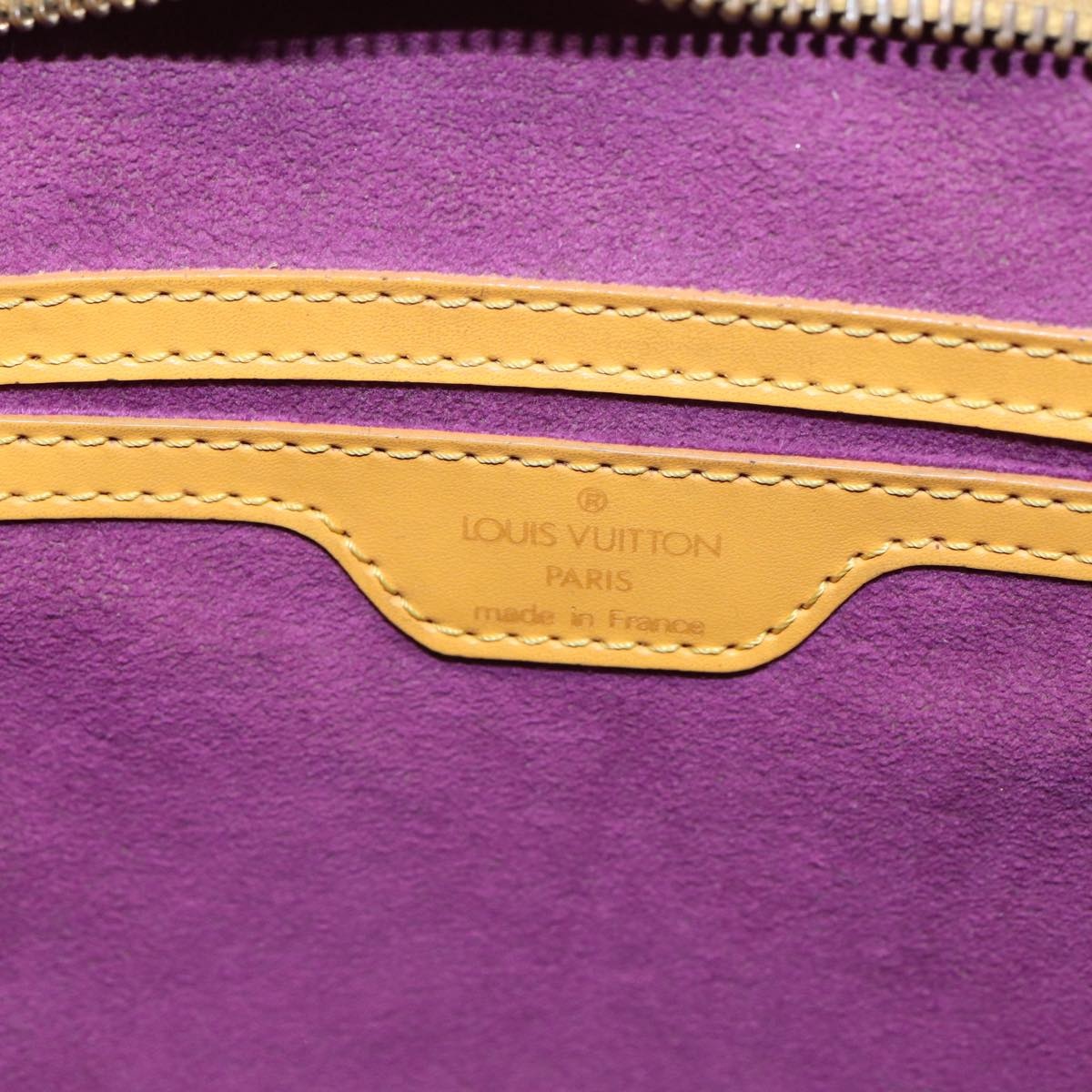 LOUIS VUITTON Epi Saint Jacques Hand Bag Yellow M52279 - 13
