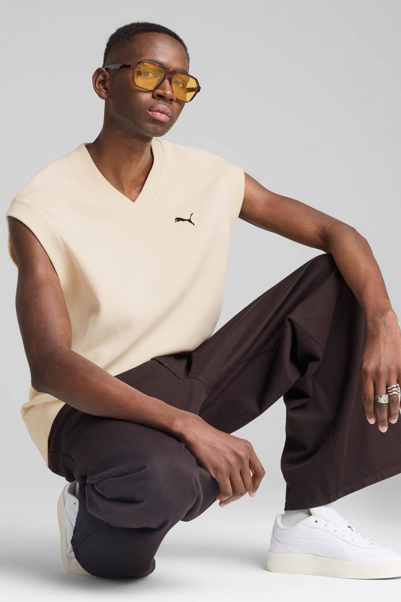 WARDROBE ESSENTIALS Men's Relaxed Vest - 5