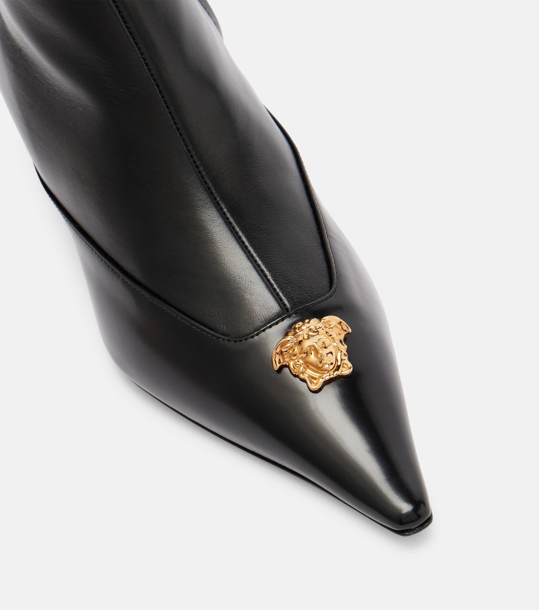 La Medusa 55 leather ankle boots - 5