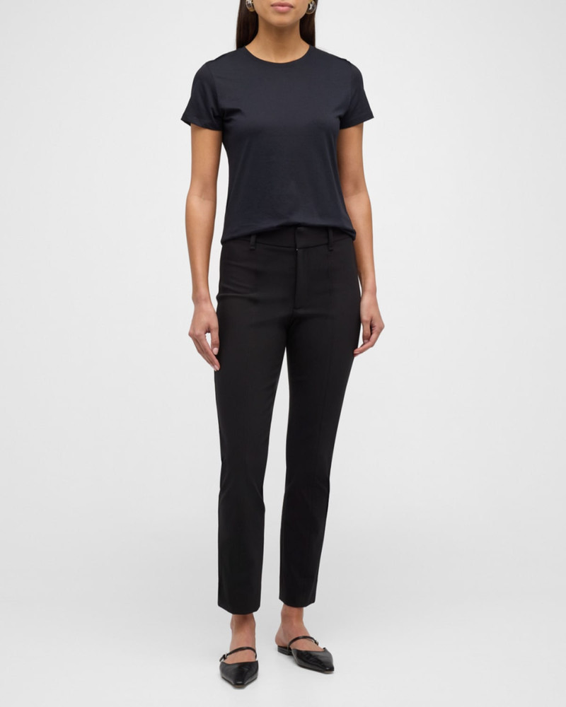 Vince Essential Crewneck Pima Cotton Tee outlook