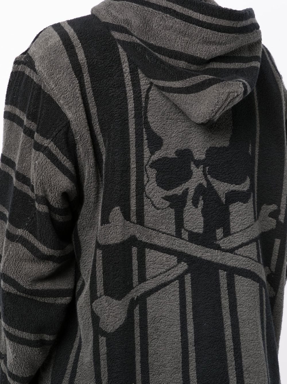 skull-print hoodie - 5