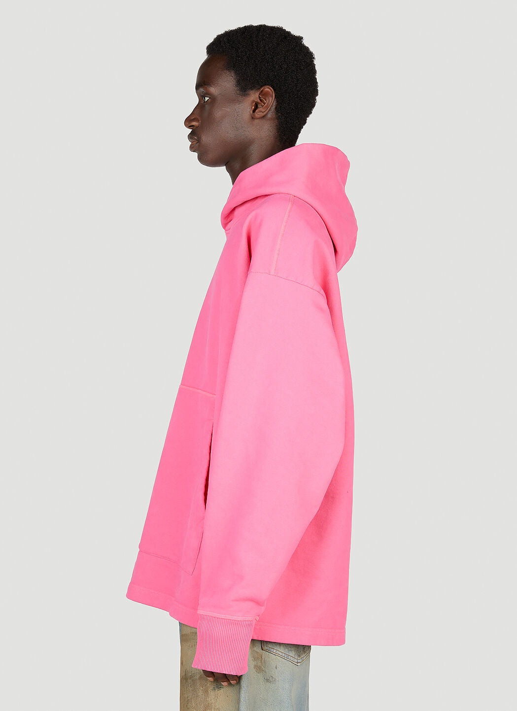 Acne Studios Men Logo Hooded Sweatshirt - 3